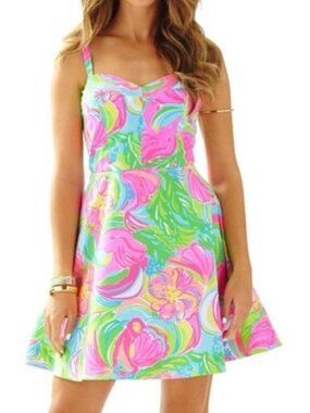 Lilly Pulitzer Willow Dress So A Peeling Size 12